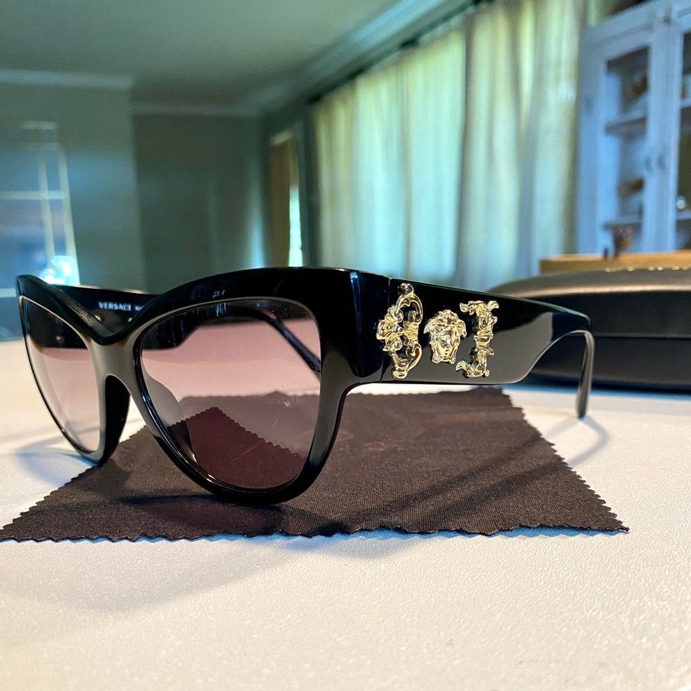 Versace Cat Eye Sunglasses